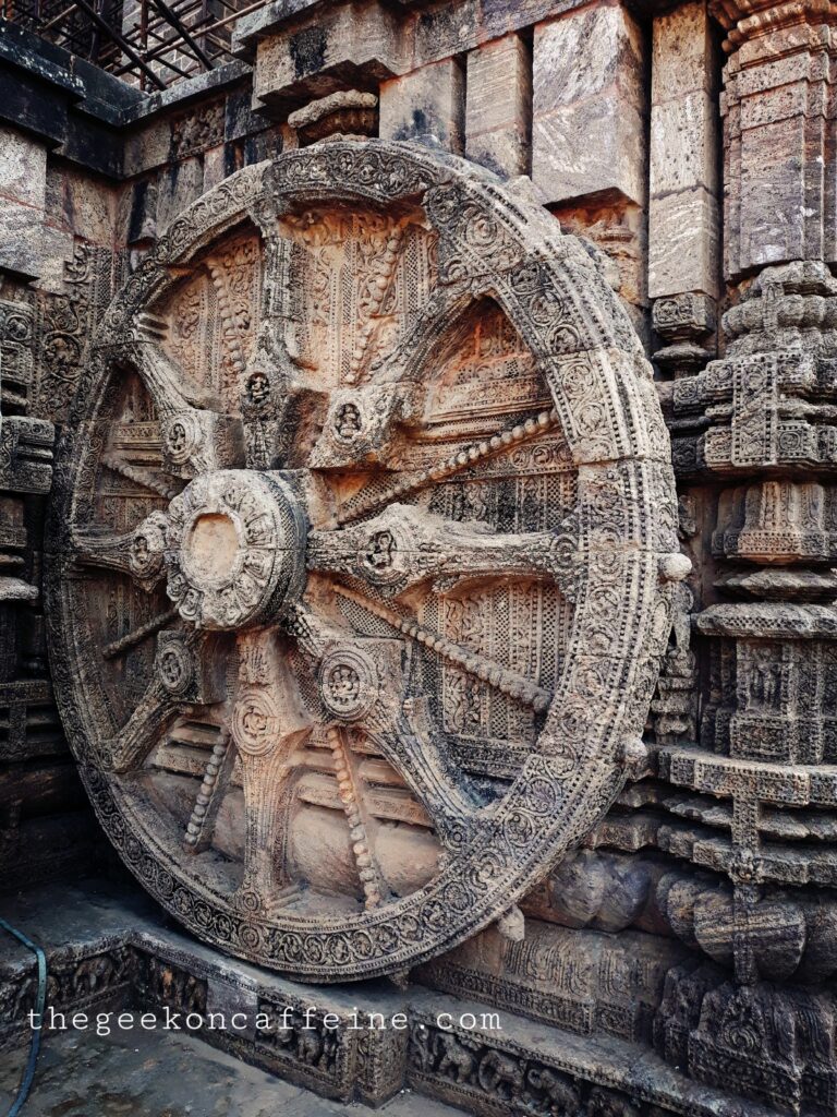 Konark Sun Temple Wheel