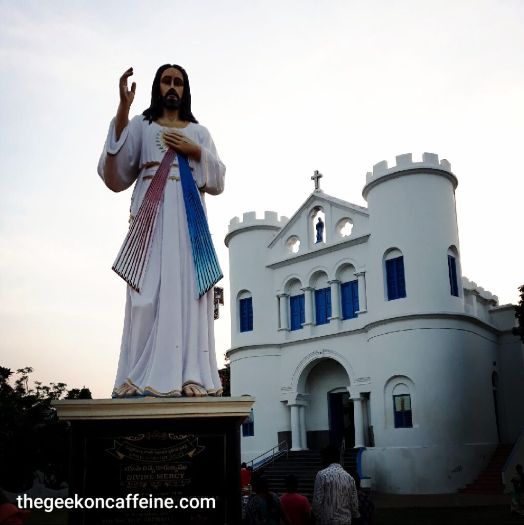 Jesus Statue Rose hill church