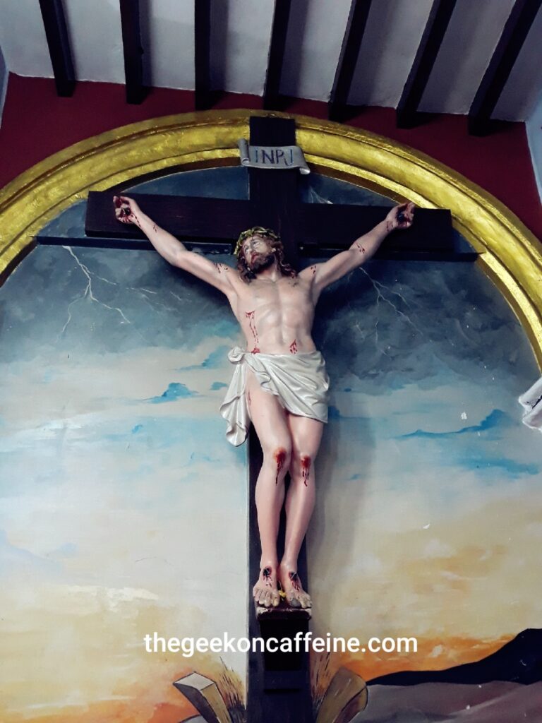 Jesus in cross